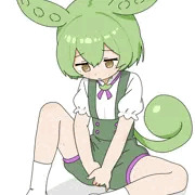 「…くすぐったいだけなのだ」