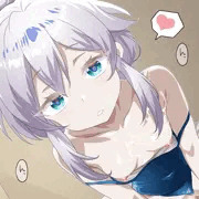 水着ドゥーちゃんに乗られ