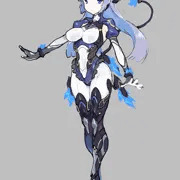 雑誌表紙イラスト用キャラクターデザイン+構図ラフ