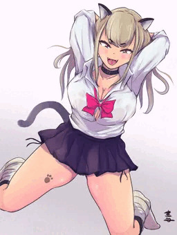 猫の日 猫ギャルJK