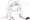 チャイナドレスのイリヤちゃんと　線画