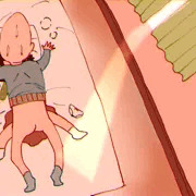 じいちゃんと孫娘
