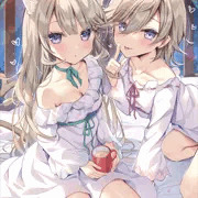 お風呂あがりのリネリネ