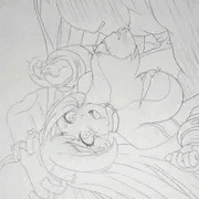 おっぱい吸われちゃう ねじれ先輩。