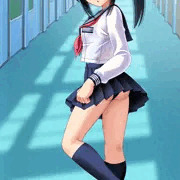 制服の下に水着を着て来た女の子とよくあるオチ