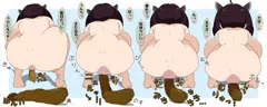 じっくり観察！きりたんのデカうんこ
