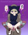 ハメネコお題プロジェクト#1 国語さんちのルインちゃん