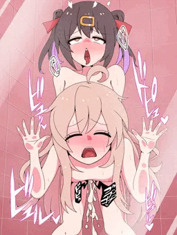 （ふたなり射精の気持ちよさにハマって）妹もおしまい！