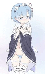 下の毛が濃かったレム