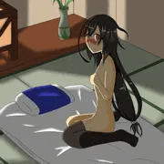 夜と初霜ちゃん