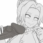 胡蝶しのぶ　尿道責め２