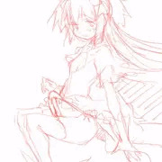 テント設営まど神様落描き