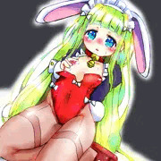さみしいうさぎ　ふけんぜん。