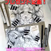 つじもの体重を予想して顔射ミニ落書きをゲットしよう！