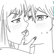 【リク絵】クンニするアスナとされるシノン