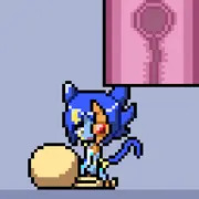 ドット月光蒼猫 フルVer