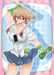 トイレ掃除とアナタが大好きなあの娘。