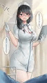 黒髪ナースさん
