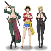 ルフィゾロサンジ女体化