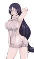 例のセーター