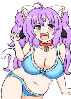 お久しぶりにゃん、メリッサにゃん♪（下着・全裸差分）