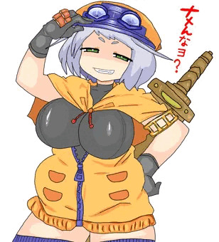 ※差分追加　契約魔カラ子（立ち絵）