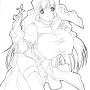 らくがき「おっぱいシスター」さん