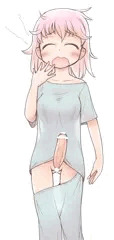 寝起きふたなり