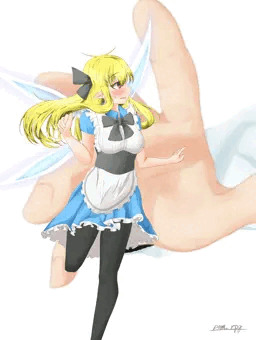 逃げる妖精さん