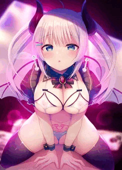 本性を現した美少女サキュバスちゃん❤