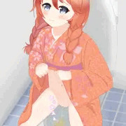 ユニちゃん先輩おしっこ