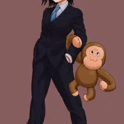 スーツの女の子