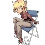 がまんするひと