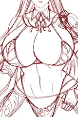 エルフ女兵士