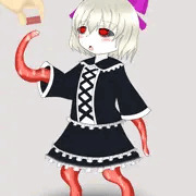 前にふと思いつきで描いた人外ちゃん