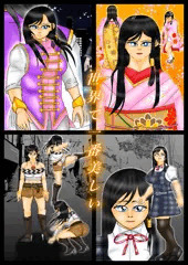 こころ（DOA）・誕生日（2025）＆登場20周年記念漫画　見開き版