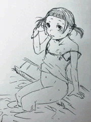 プールサイドにて