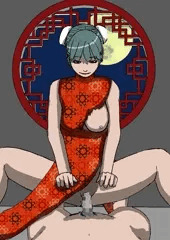 チャイナ娘騎乗位
