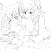 やることはやってるけど聖とのサイズ差に納得いかない様子の神子様