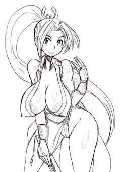 不知火舞のおっぱいがヌルヌル動きます。（KOFXIIIレビュー