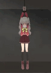 吊り下げられ友利奈緒ちゃん