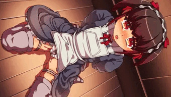 正座で緊縛メイドちゃん　差分まつり！