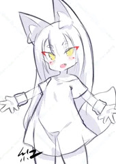 きつねっこ１０　ダボシャツ