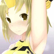 レイちゃんの脇