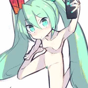ミクちゃん自撮り