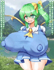 助けたお礼にパイズリしてくれる優しい大妖精ちゃん