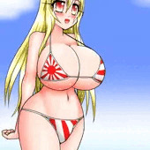 旭日旗ビキニ