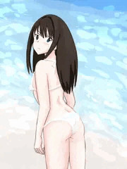 スレンダー少女