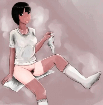 汗かき運動部少女