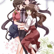 看板娘３人